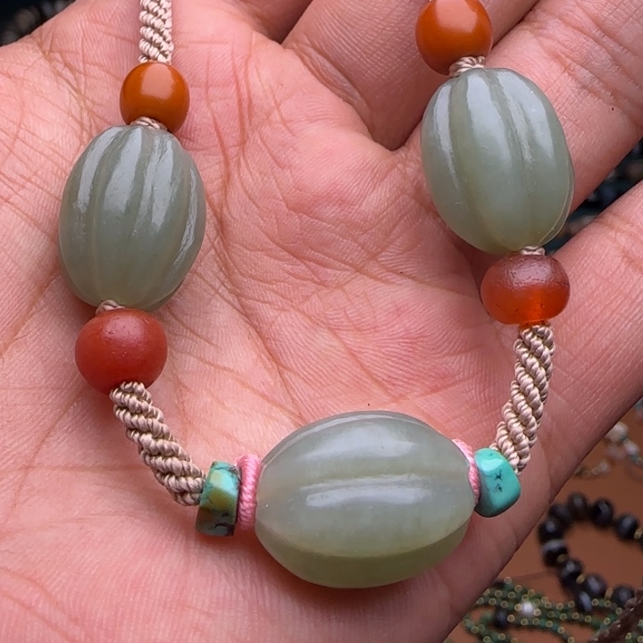 颈饰未镶嵌和田玉f f ju c