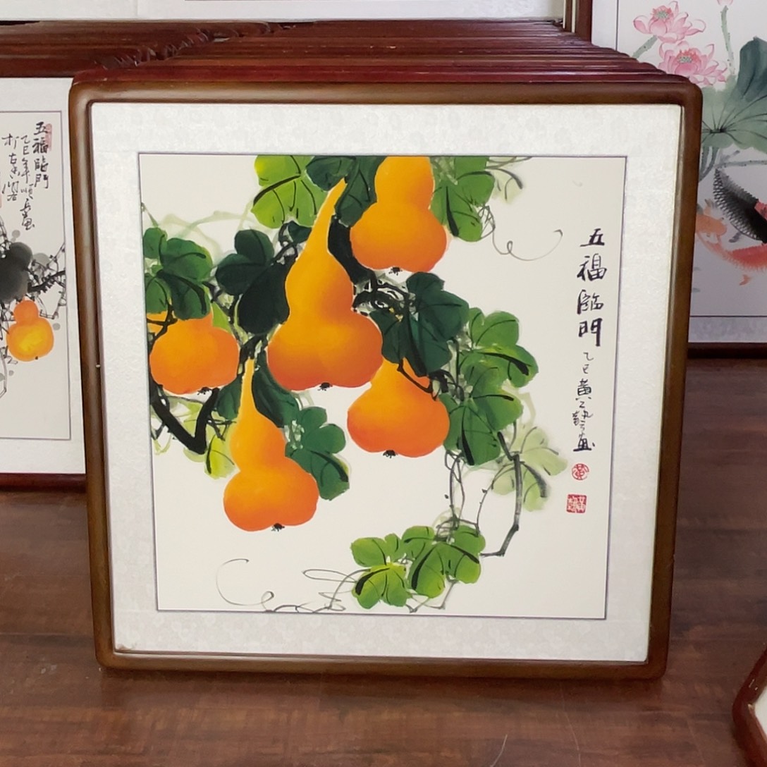 国画带框尺寸63*63厘米