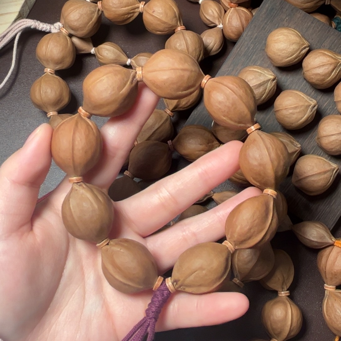 未***标手串/手链橄榄核2128梅林铁三花橄榄核