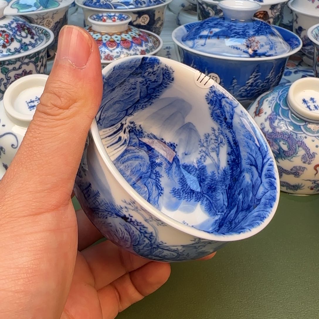 彦祖纯手工手绘茶具177