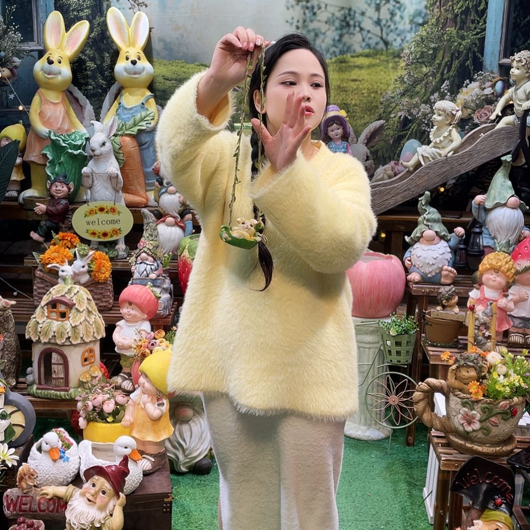 摆件花园摆件红红火火