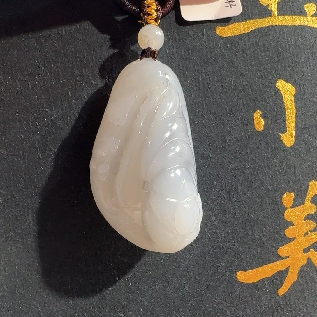 和田玉未镶嵌颈饰米达