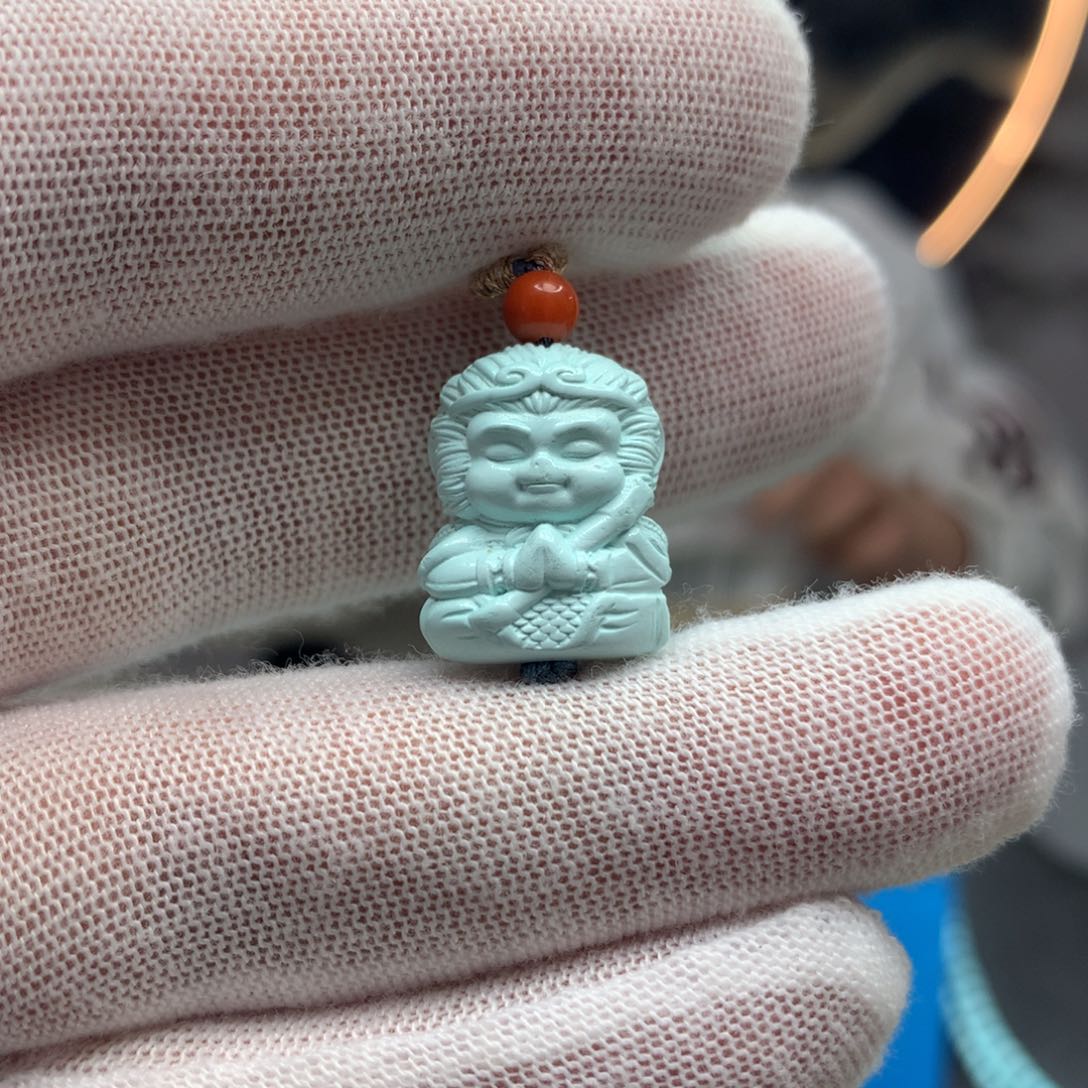 绿松石挂件未镶嵌