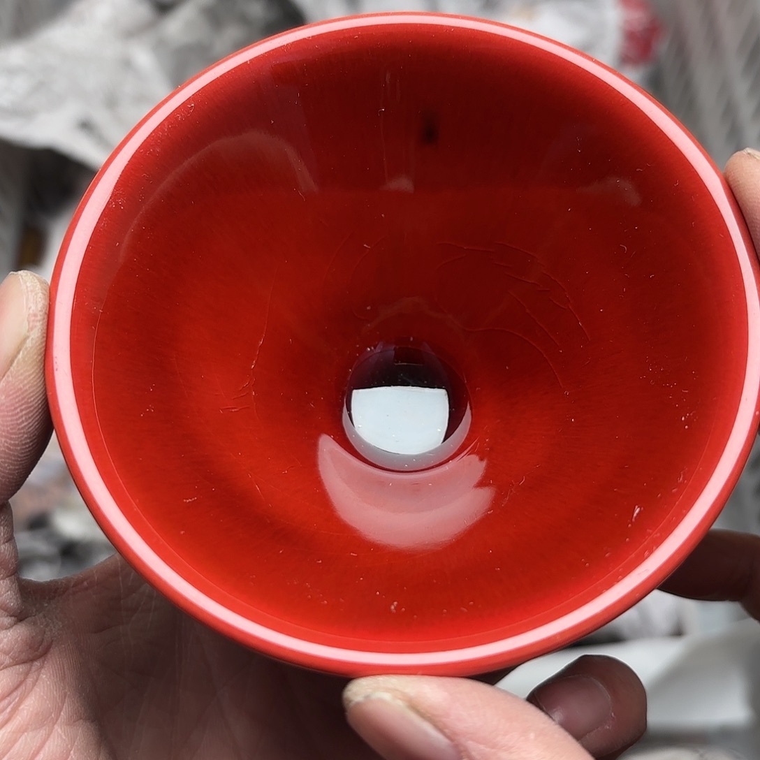 茶盏微瑕建盏主人杯一只