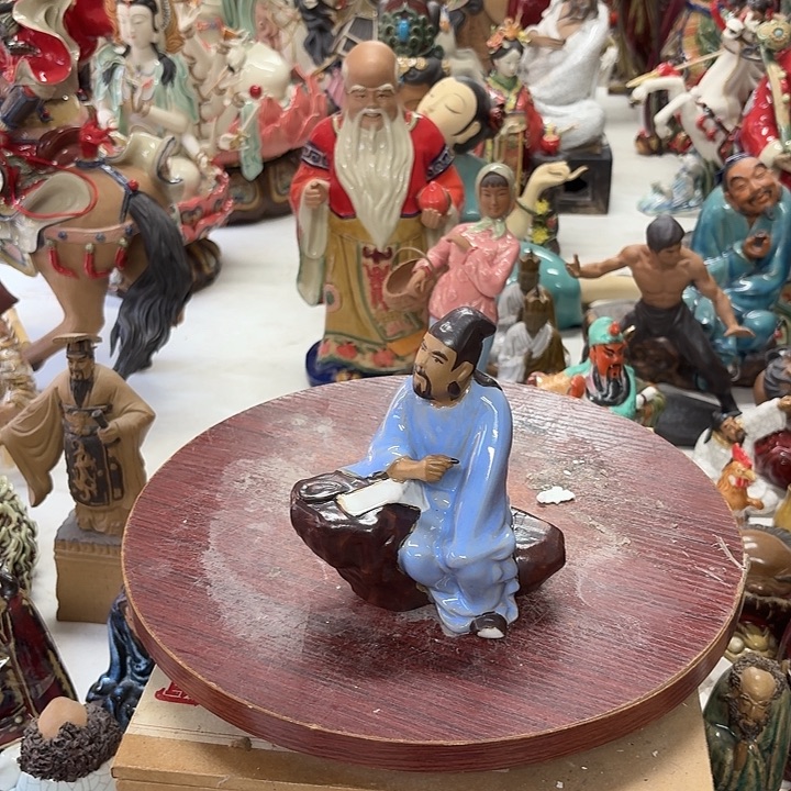 ༅***࿐有机玻璃陶瓷摆件