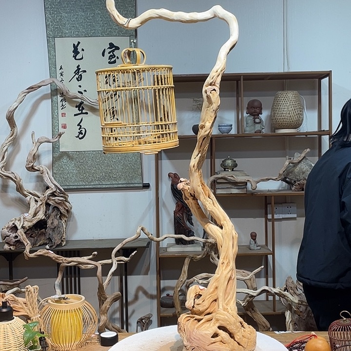 木杜鹃根根艺摆件6