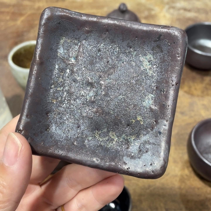 浪鬼柴烧浪鬼牌泥片