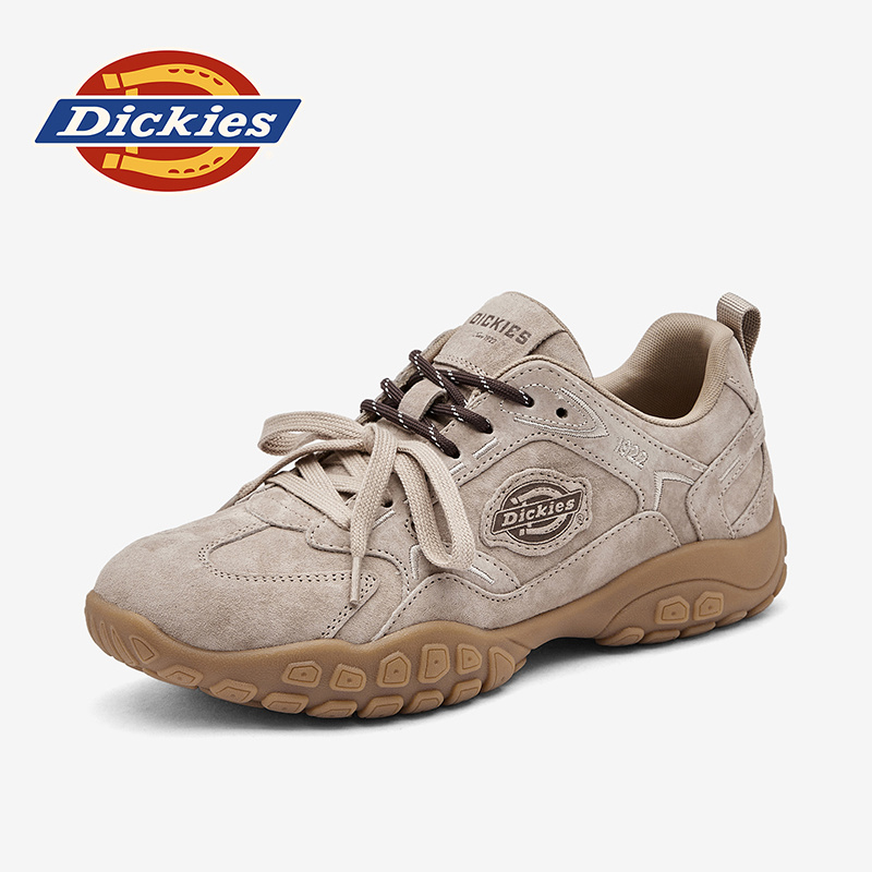 Dickies男鞋2025新款秋冬透气薄款鞋子户外布面德训鞋男士休闲鞋