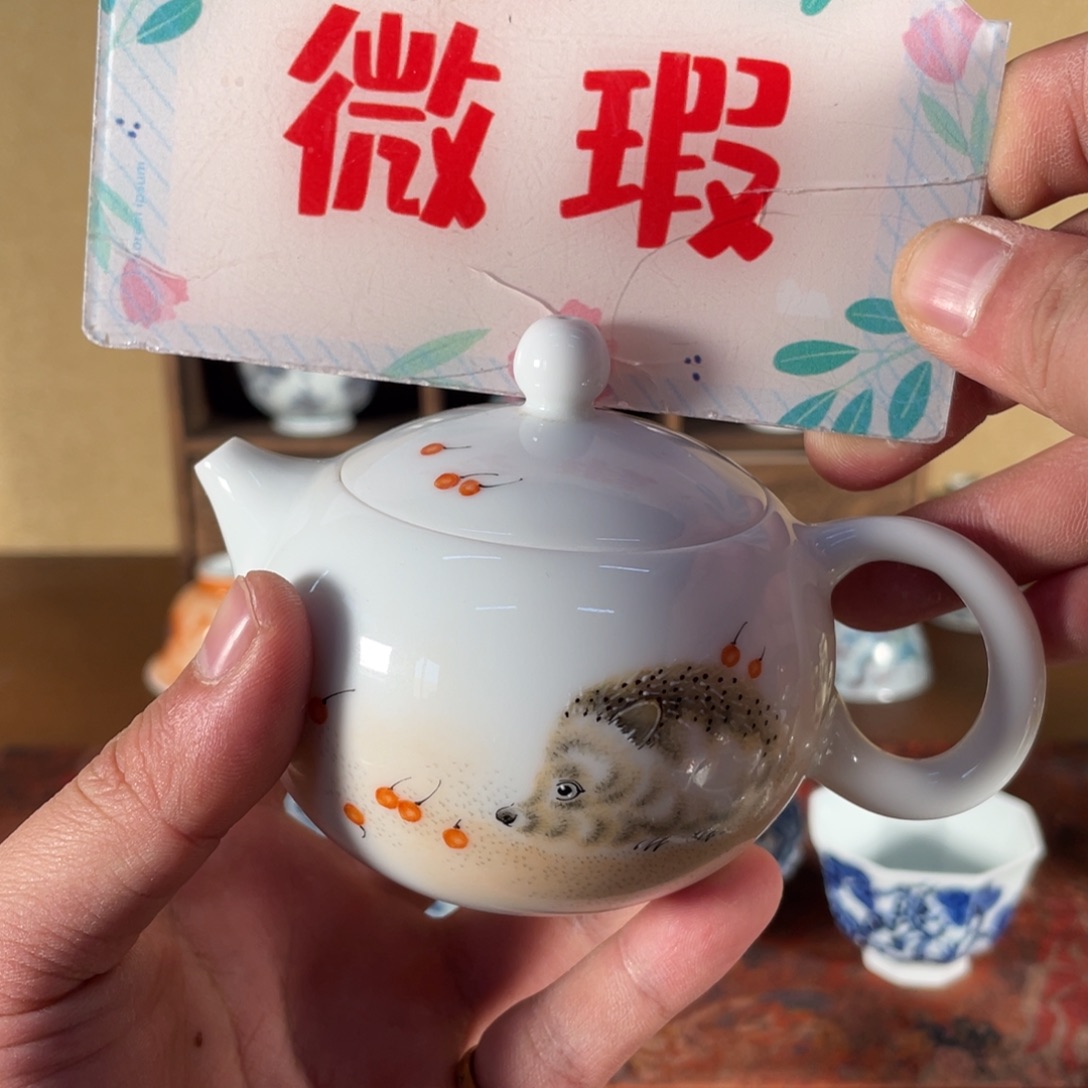 摆件瓷景德镇陶瓷老陶