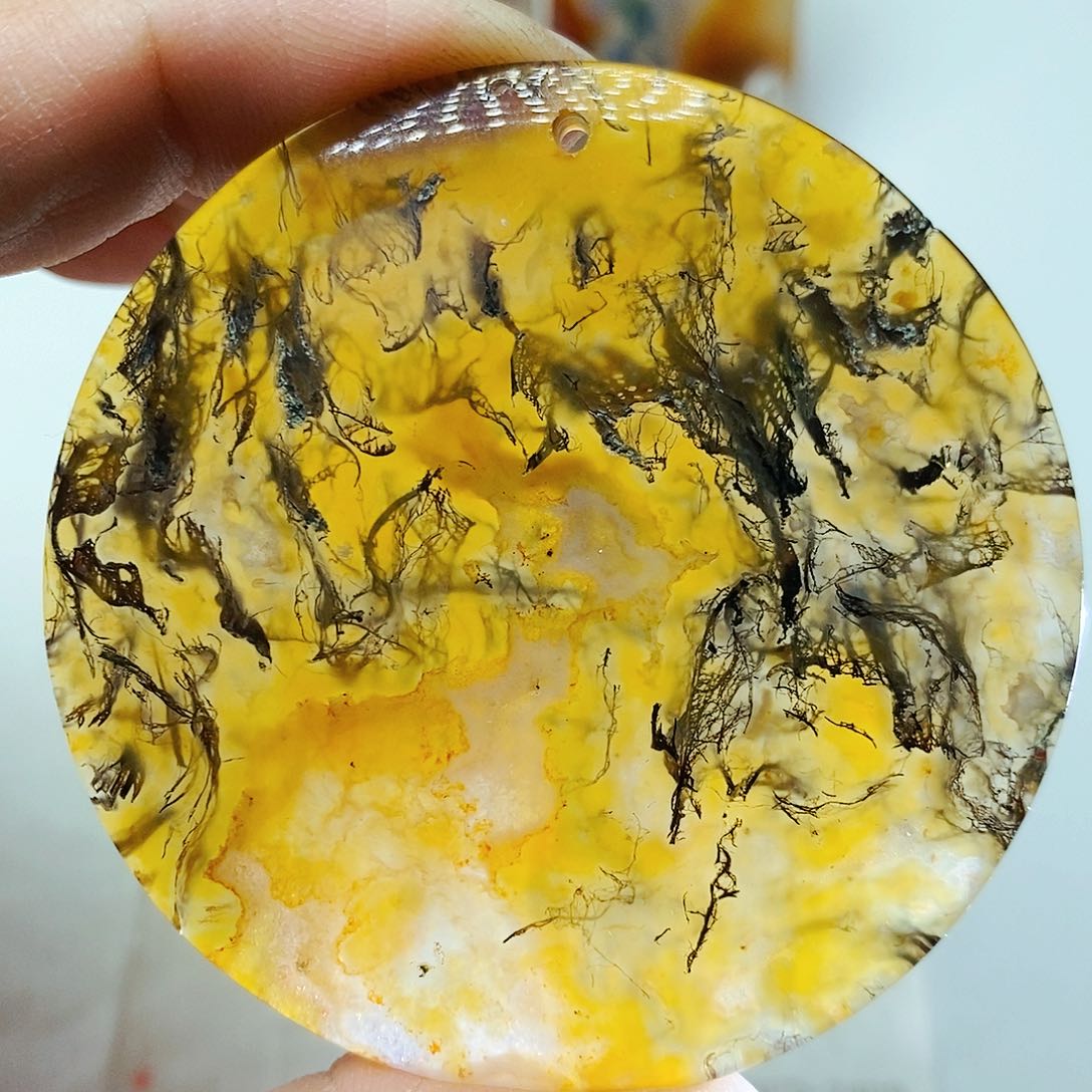 玛瑙/玉髓颈饰未镶嵌风**由