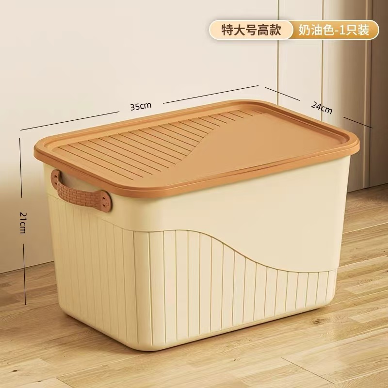 收纳箱家用大容量整理箱塑料后备储物盒箱子