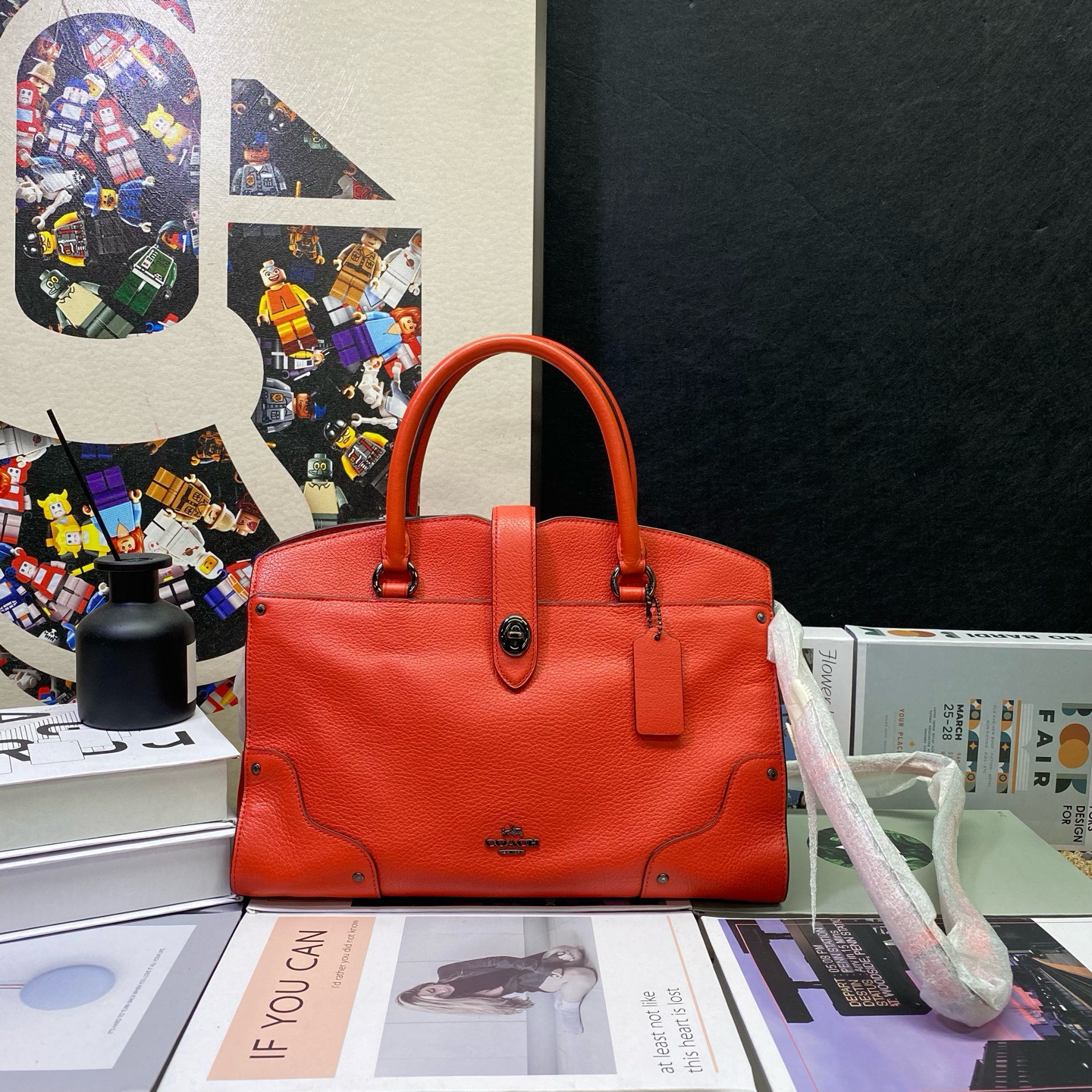 95新 COACH/蔻驰 23115斜挎包30*20