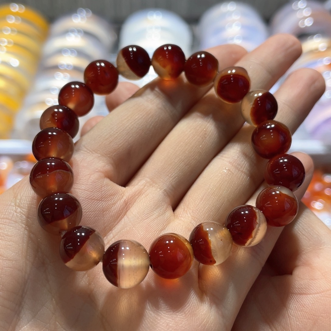 玛瑙/玉髓手链未镶嵌