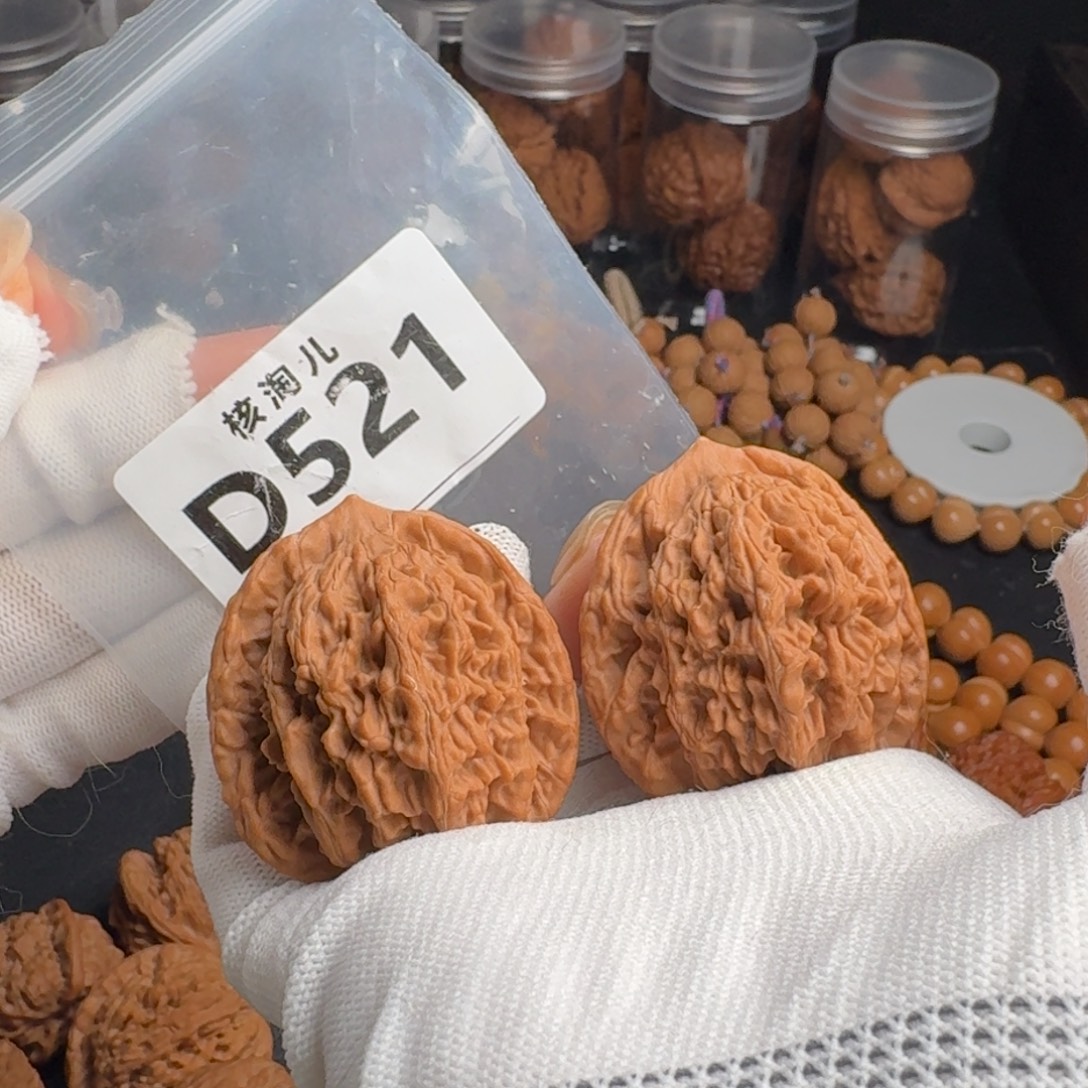 把件文玩核桃43虎头D521