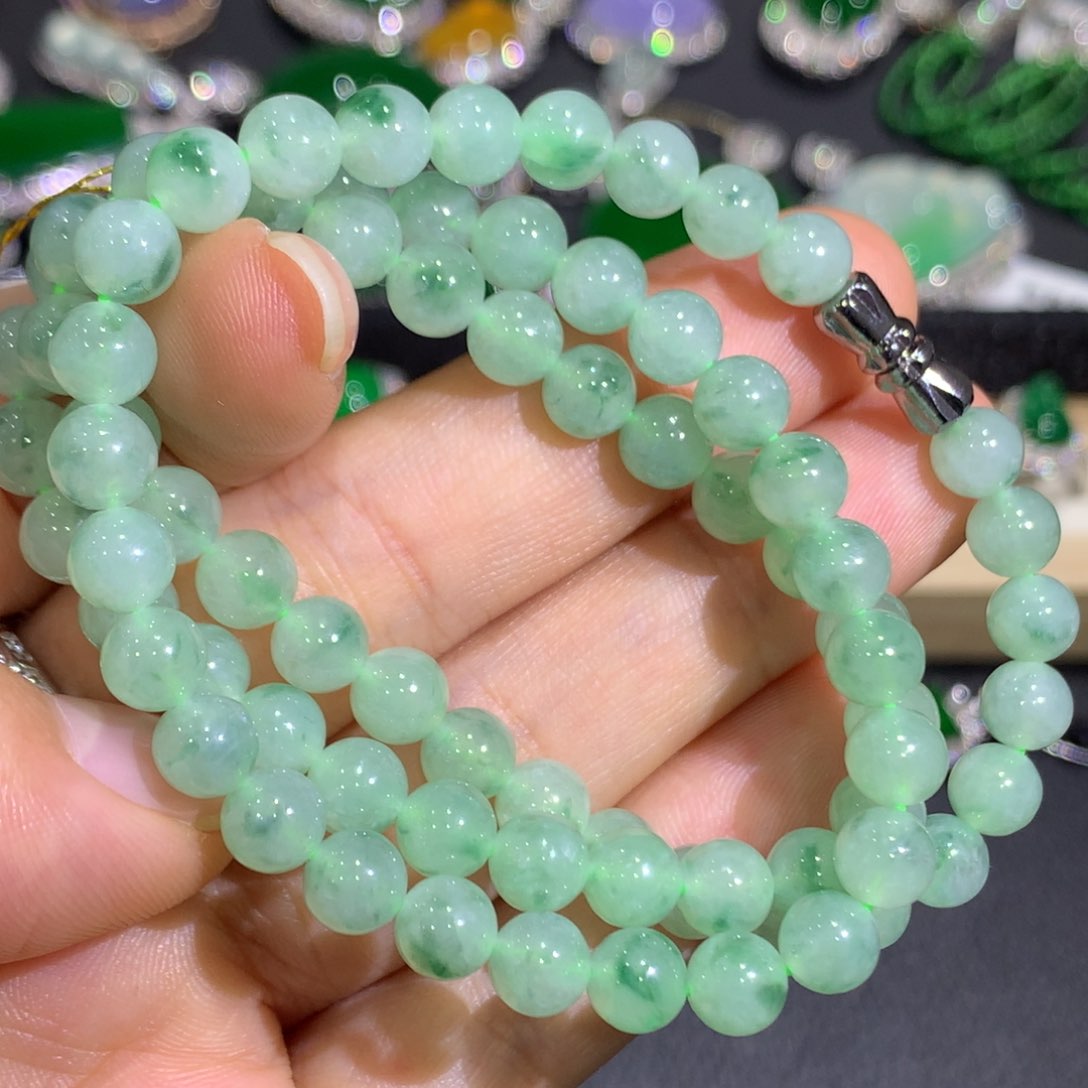 翡翠颈饰未镶嵌8、