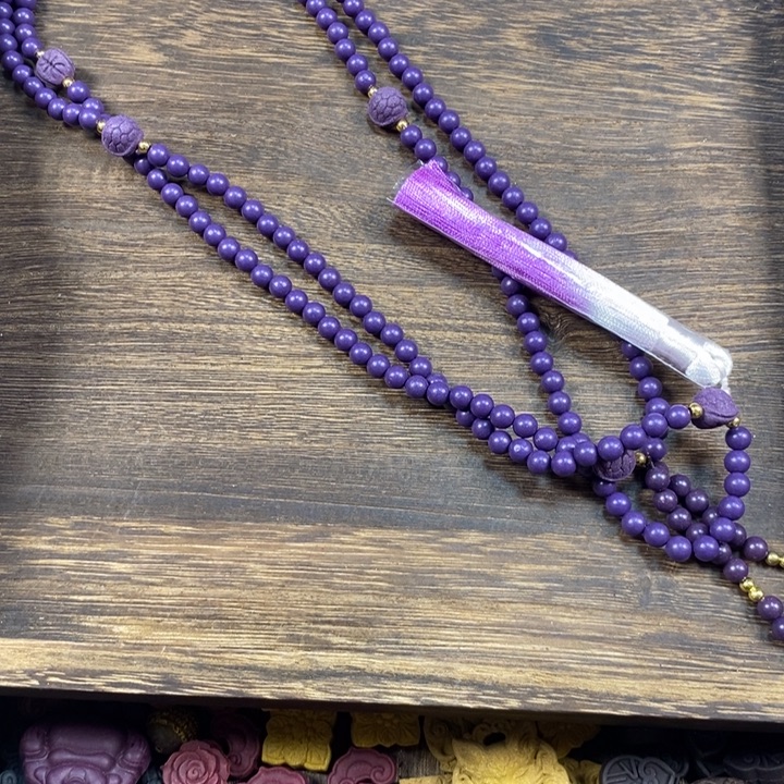 泥塑紫气东来富甲斜挎款成品