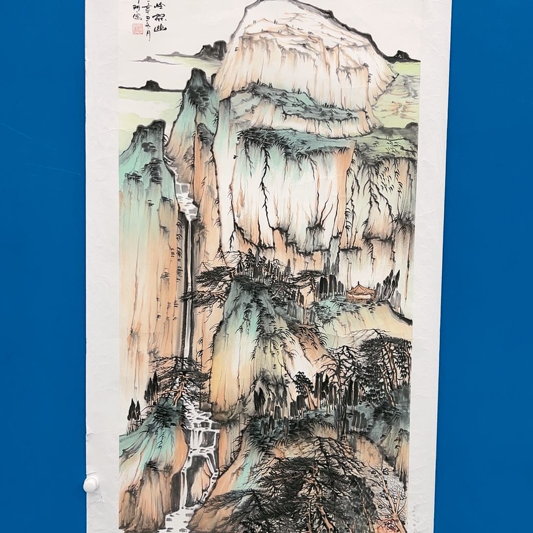 国画苏珊展览原作