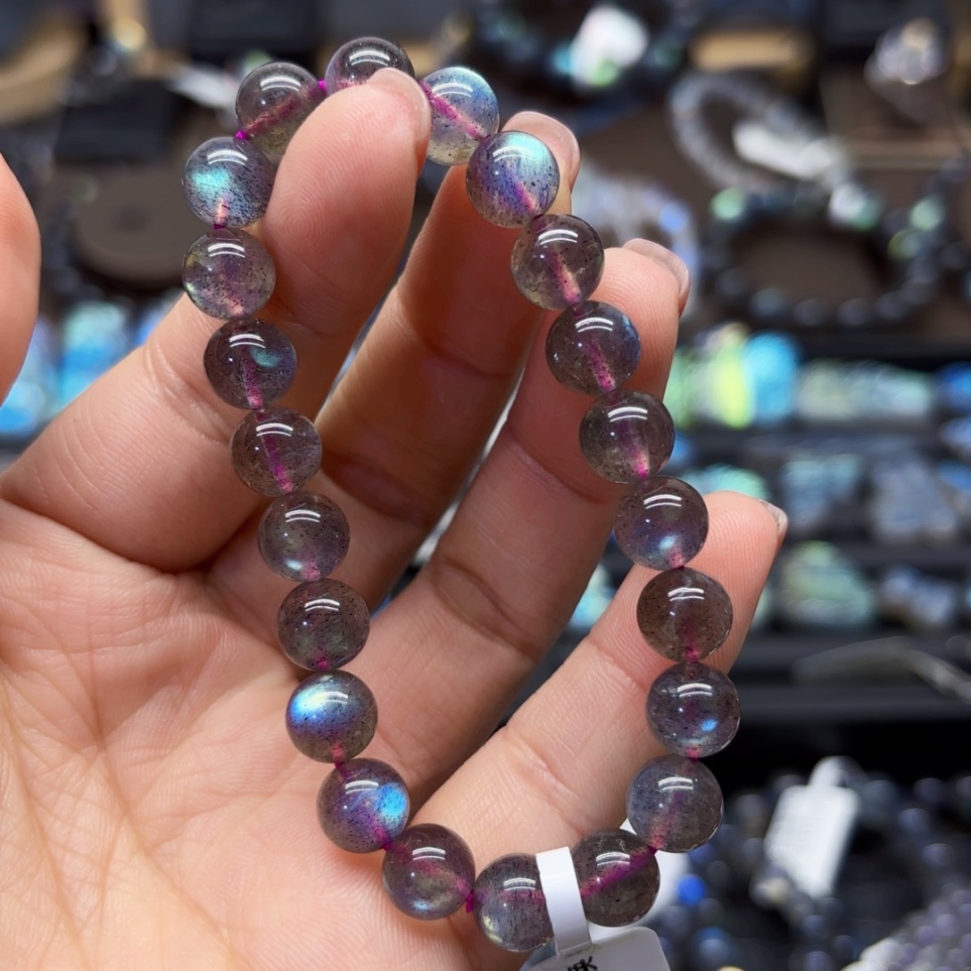 长石手链未镶嵌8.4左右