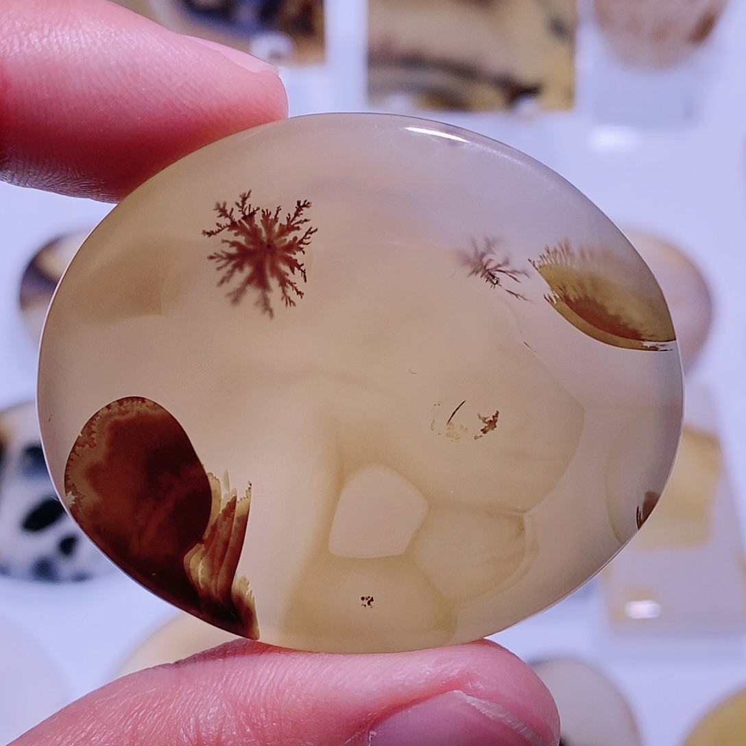 玛瑙/玉髓珠宝半成品未镶嵌