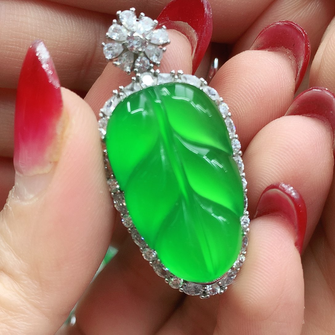 银S925镶嵌吊坠玛瑙/玉髓