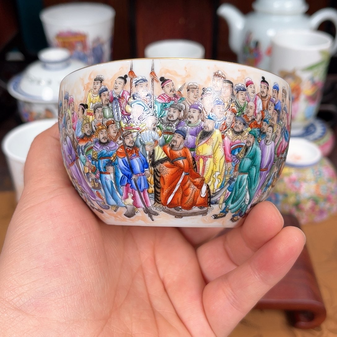 杯Y*景德镇瓷器全手工制作