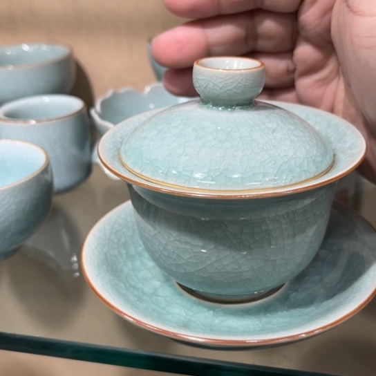 陶瓷茶具汝瓷茶具