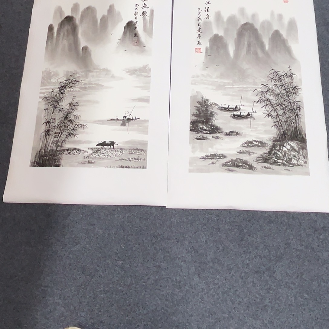 国画精品手绘国画作品