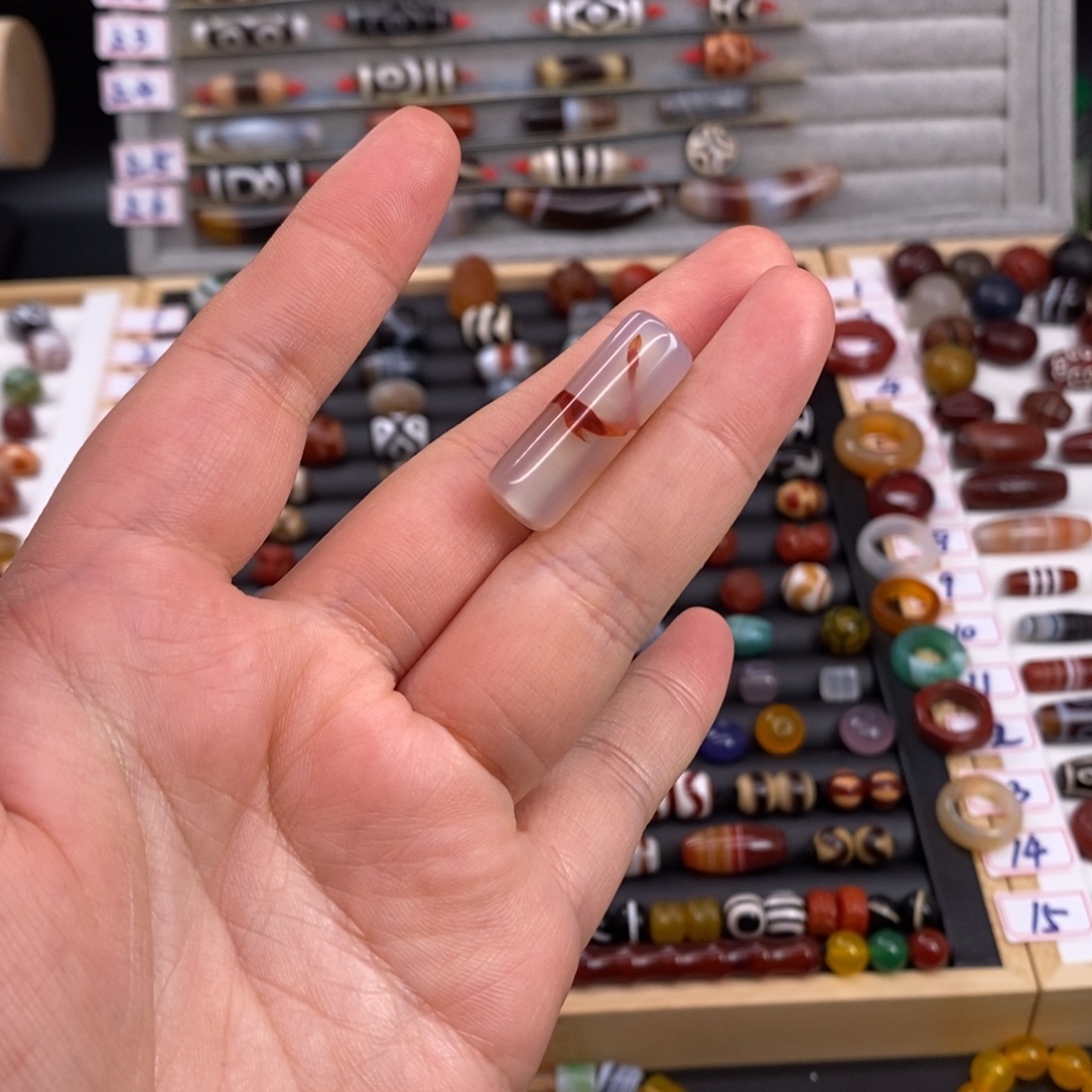 马***俊玛瑙/玉髓合金珠宝半成品