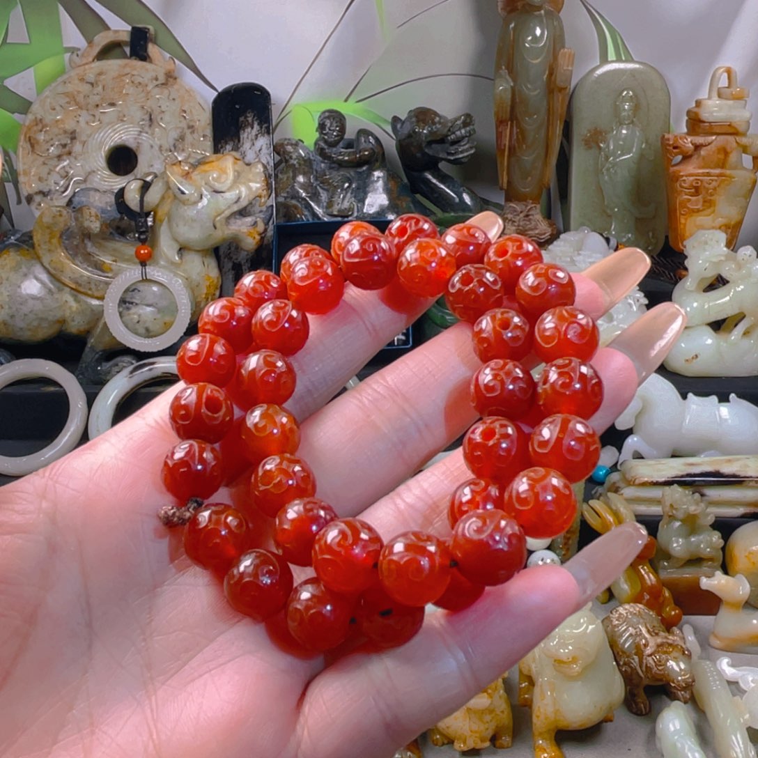 玛瑙/玉髓手链未镶嵌10