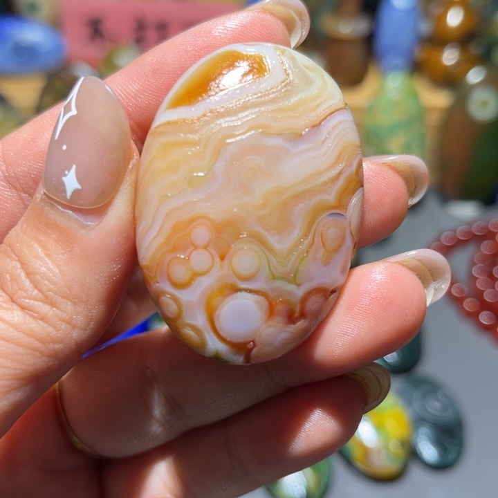玛瑙/玉髓未镶嵌颈饰