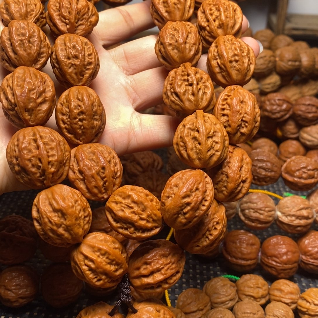 手串文玩核桃粗筋八棱脖挂