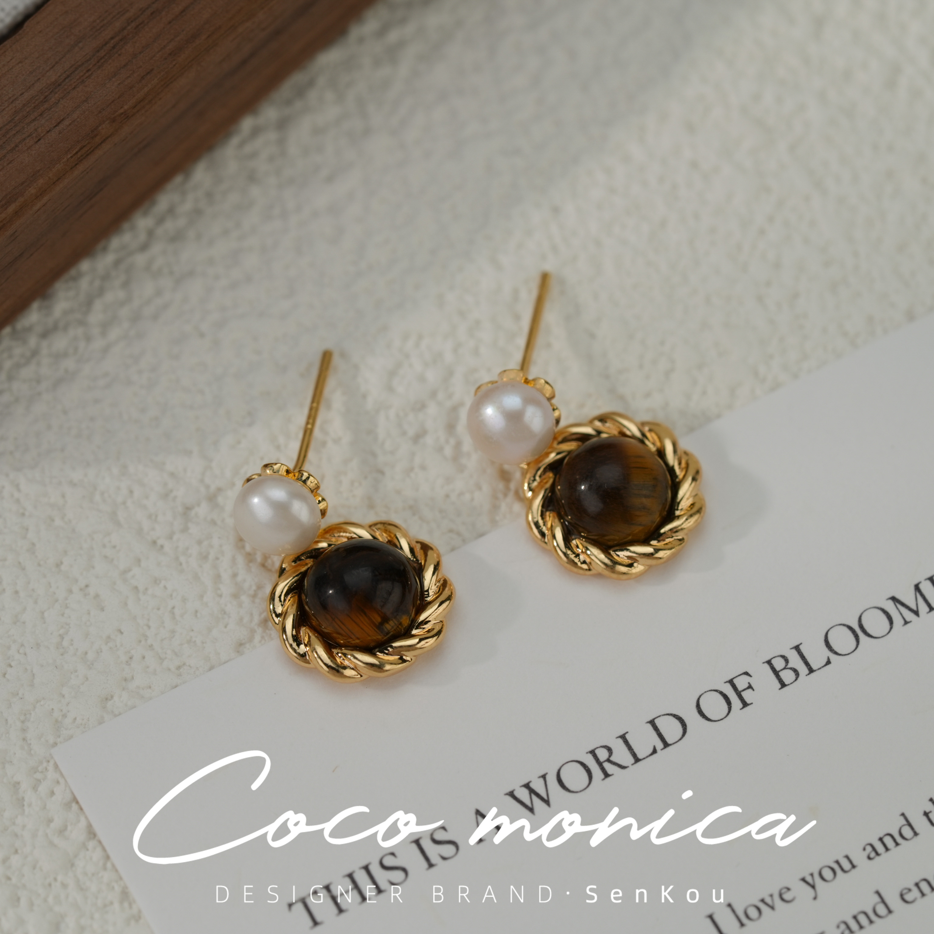 【小霞珠宝】S925银针 耳钉时尚无核珍珠经典法式耳饰 AB742