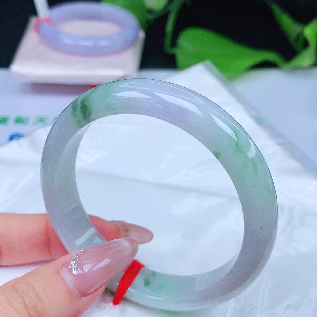 翡翠手镯未镶嵌54 55 54