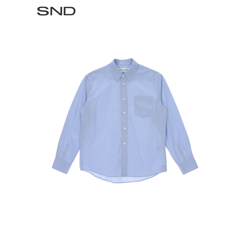 【SNDOUR LEGACY 设计师品牌】SND AW25 简约宽松衬衫