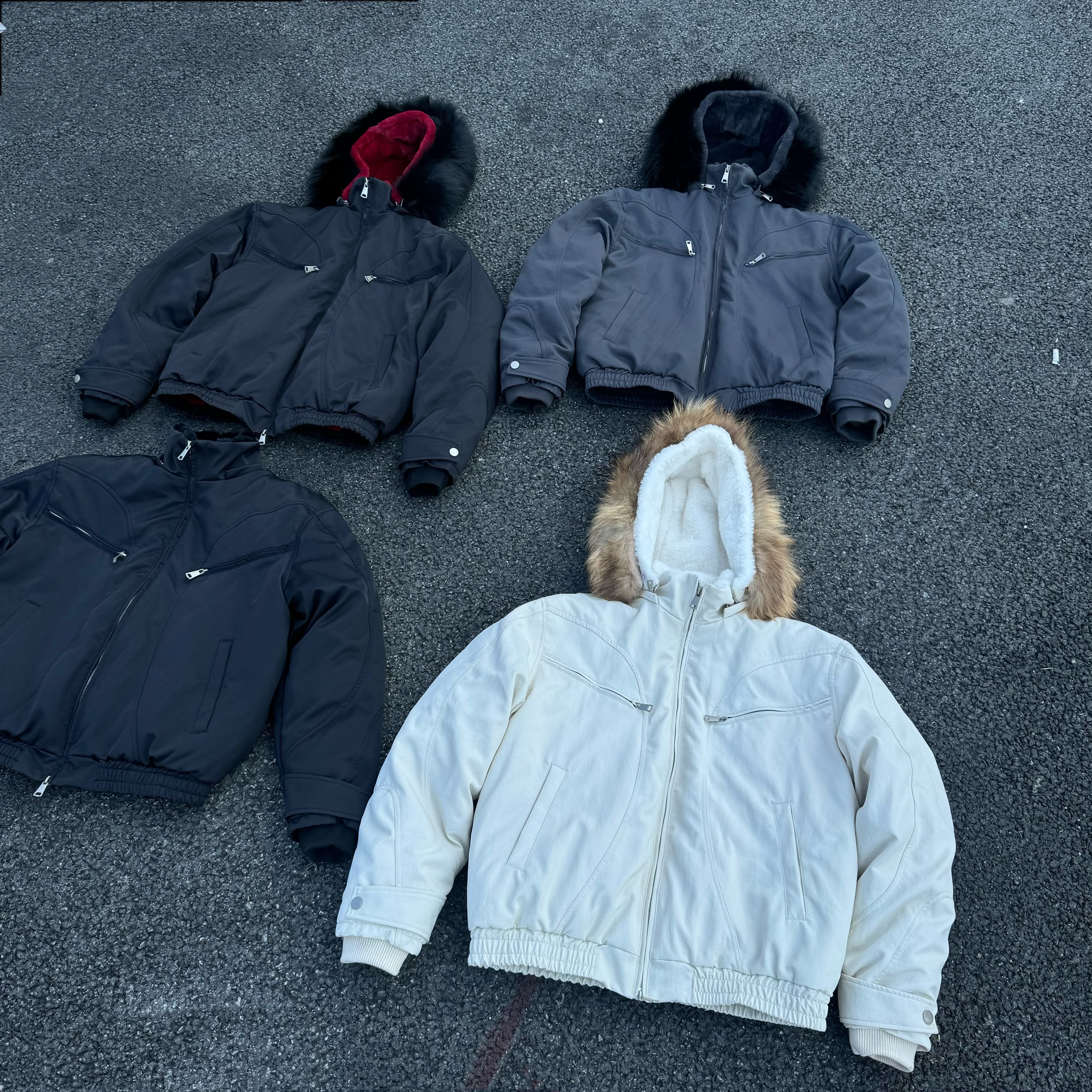【鹅绒雕】可拆卸16毛峰真毛领三防座山雕派克700蓬90白鹅绒羽绒服