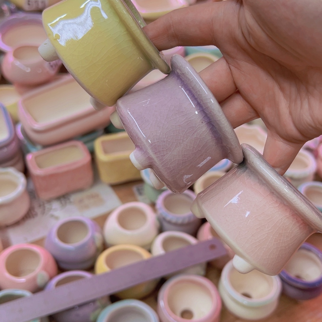 陶瓷花盆当场凑满12包邮