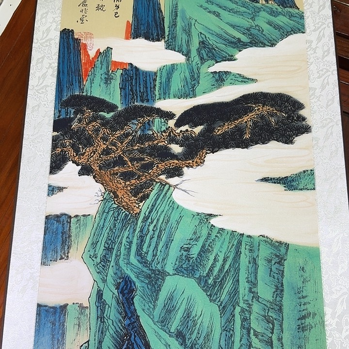 国画梁兆金作品原作作品