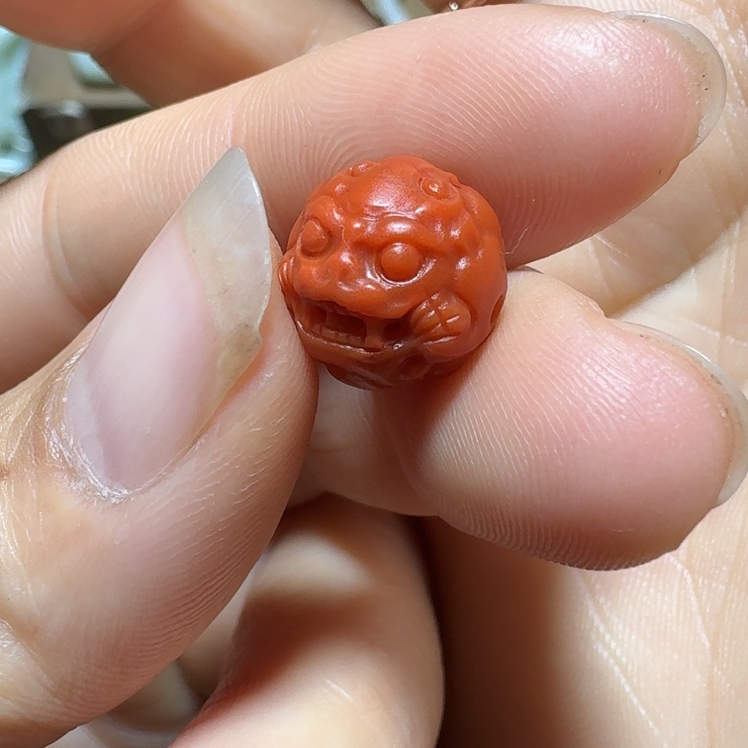 哎***～南红玛瑙未镶嵌车挂