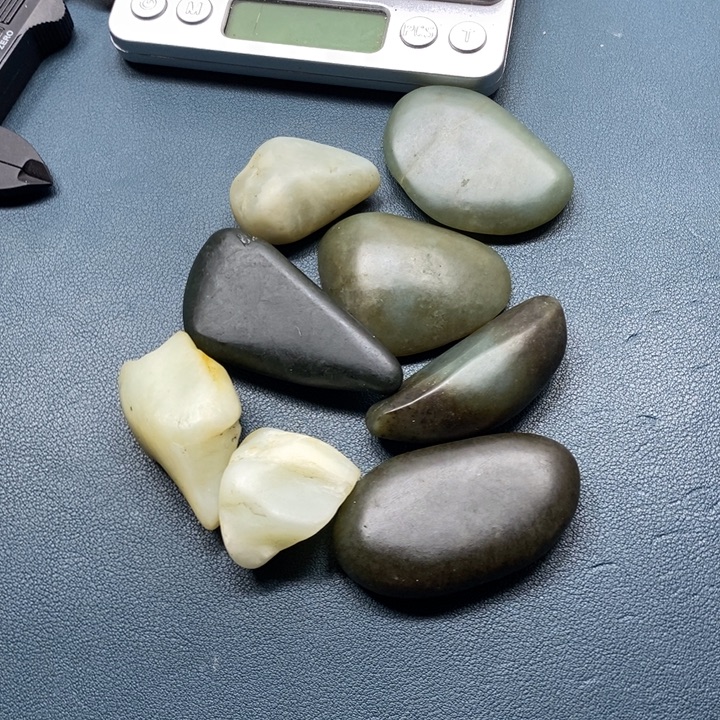 半***田和田玉（糖玉）未镶嵌挂件