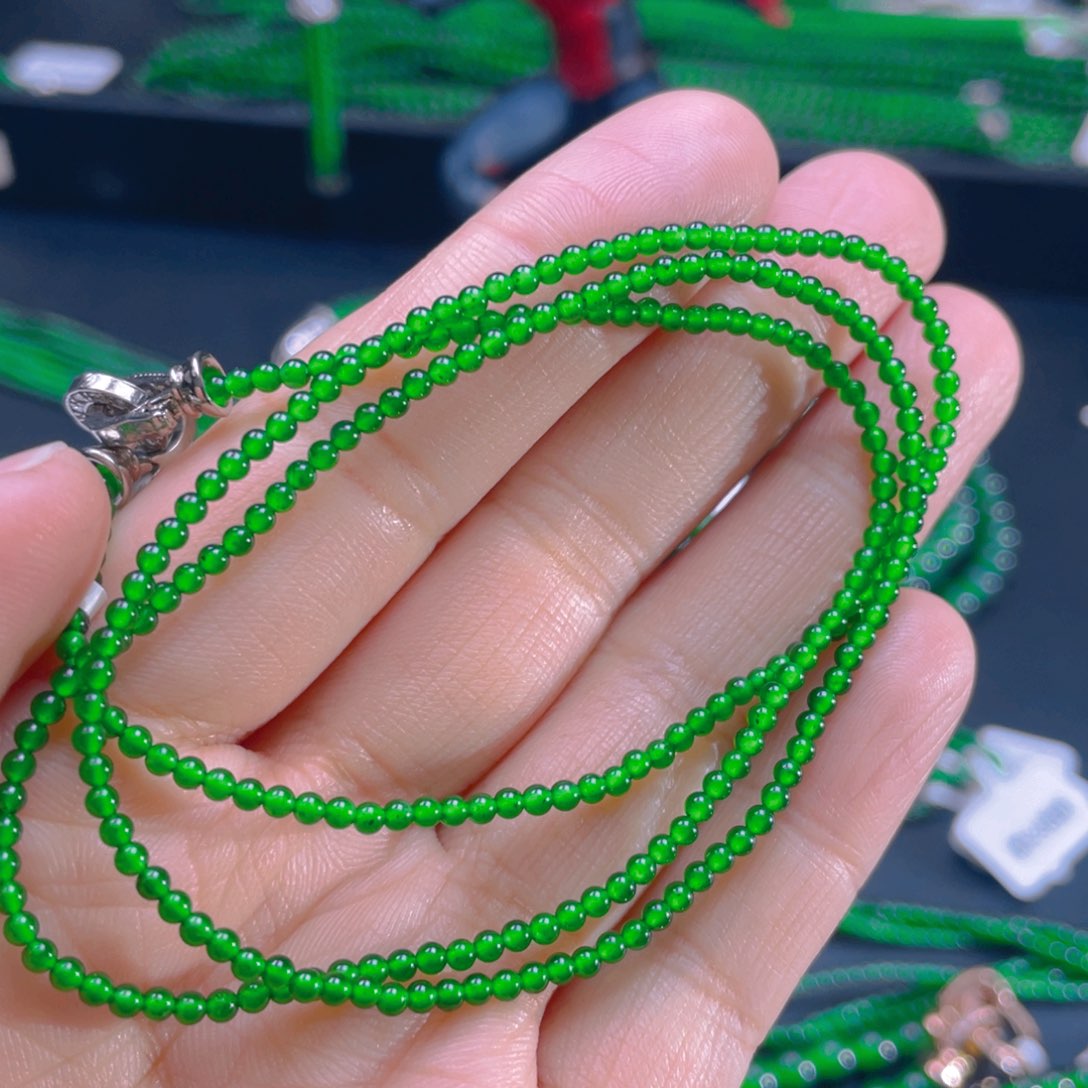 翡翠项链未镶嵌，1