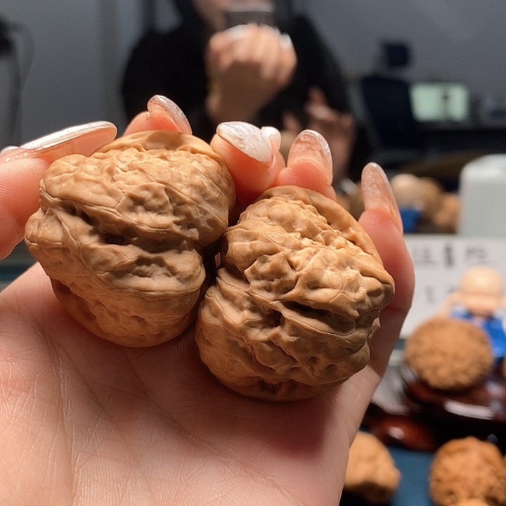 文玩核桃把件蛤蟆40