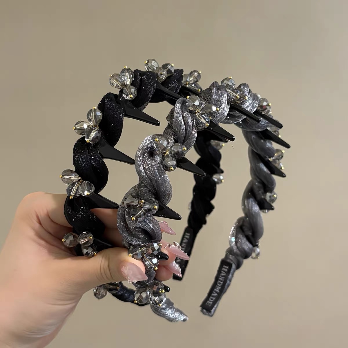 【精致女孩必备】仿水晶 高颅顶发箍