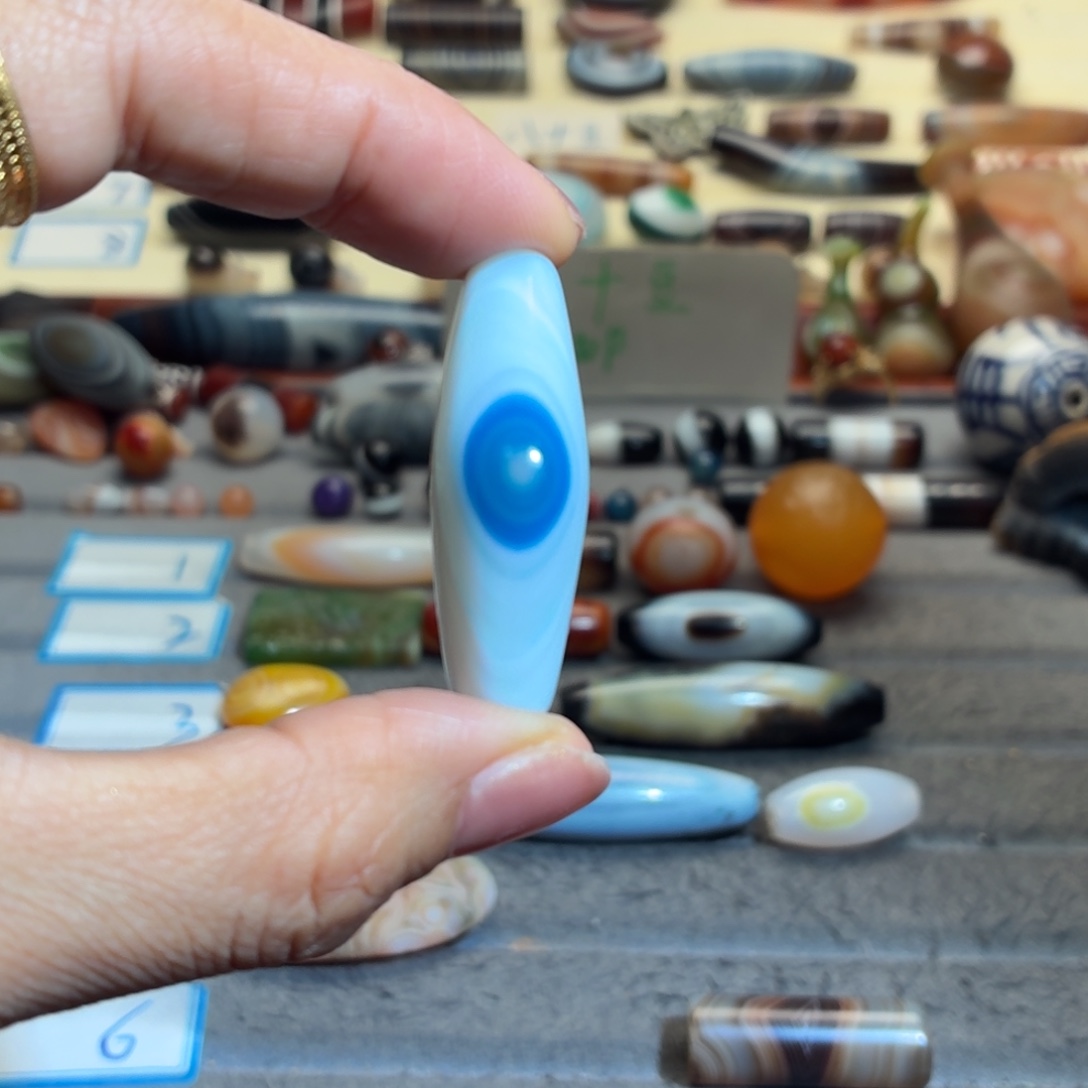 金***萌玛瑙/玉髓合金颈饰