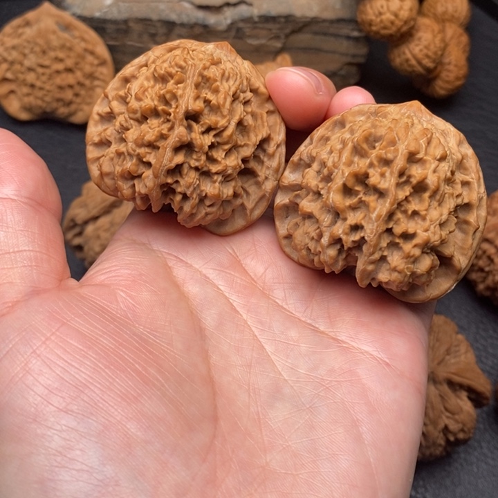 桃核把件尺寸45星星