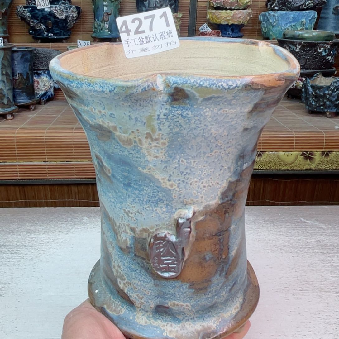 景德镇陶瓷艺术罐，全手工制作瑕疵