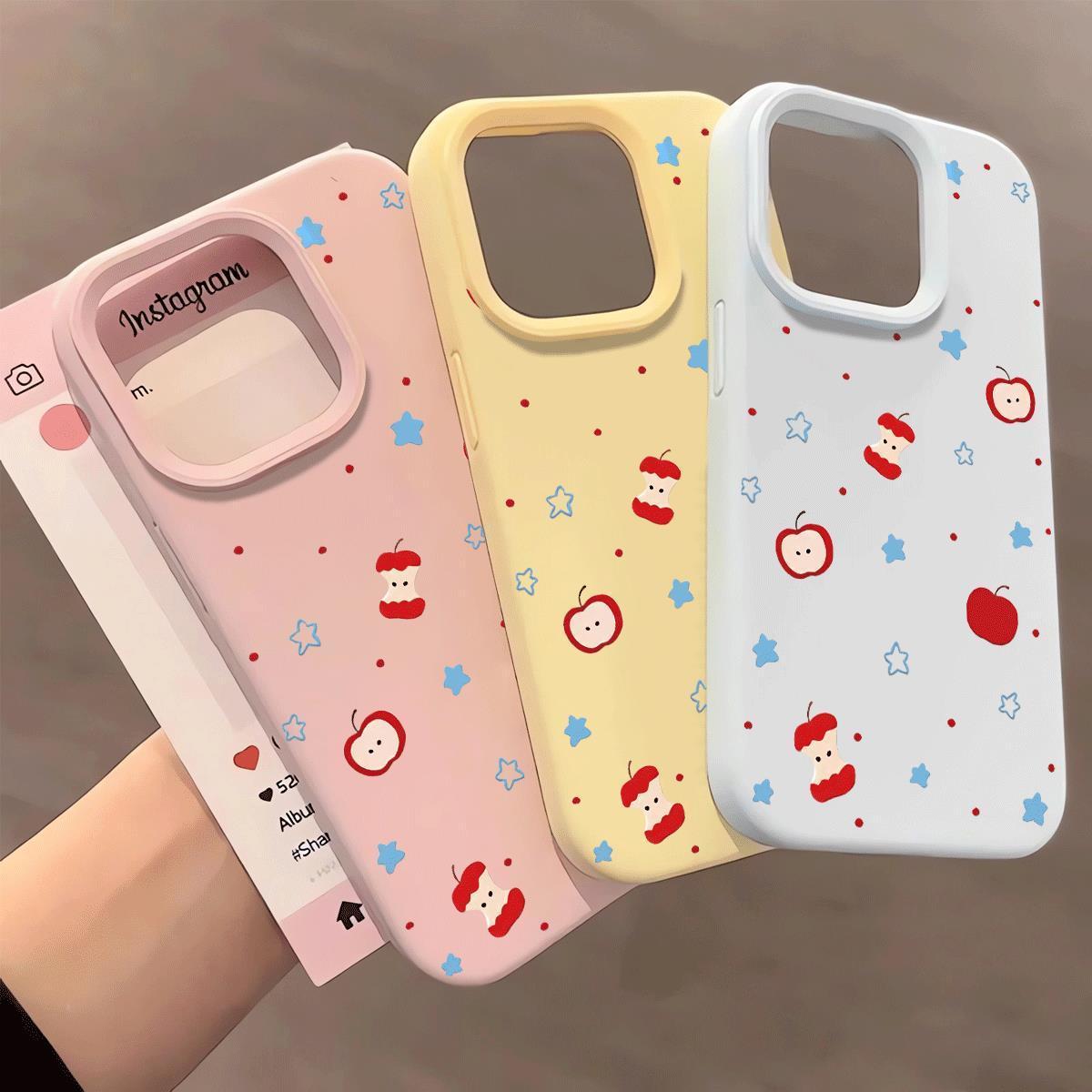 思野满屏水果适用苹果16/17promax糯米手机软壳iPhone14/13创意12