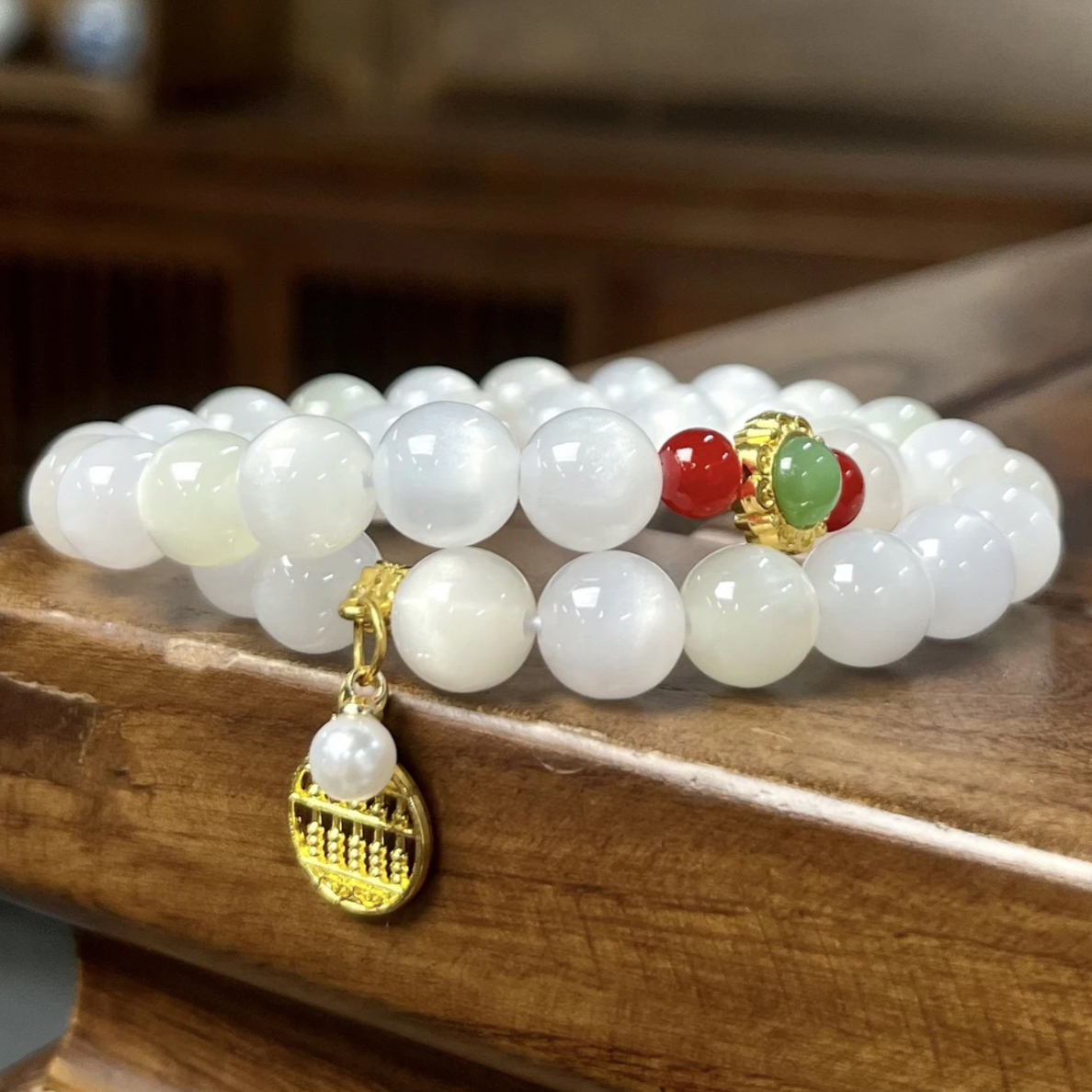 S-1111 变色七彩云母手串（无礼盒）