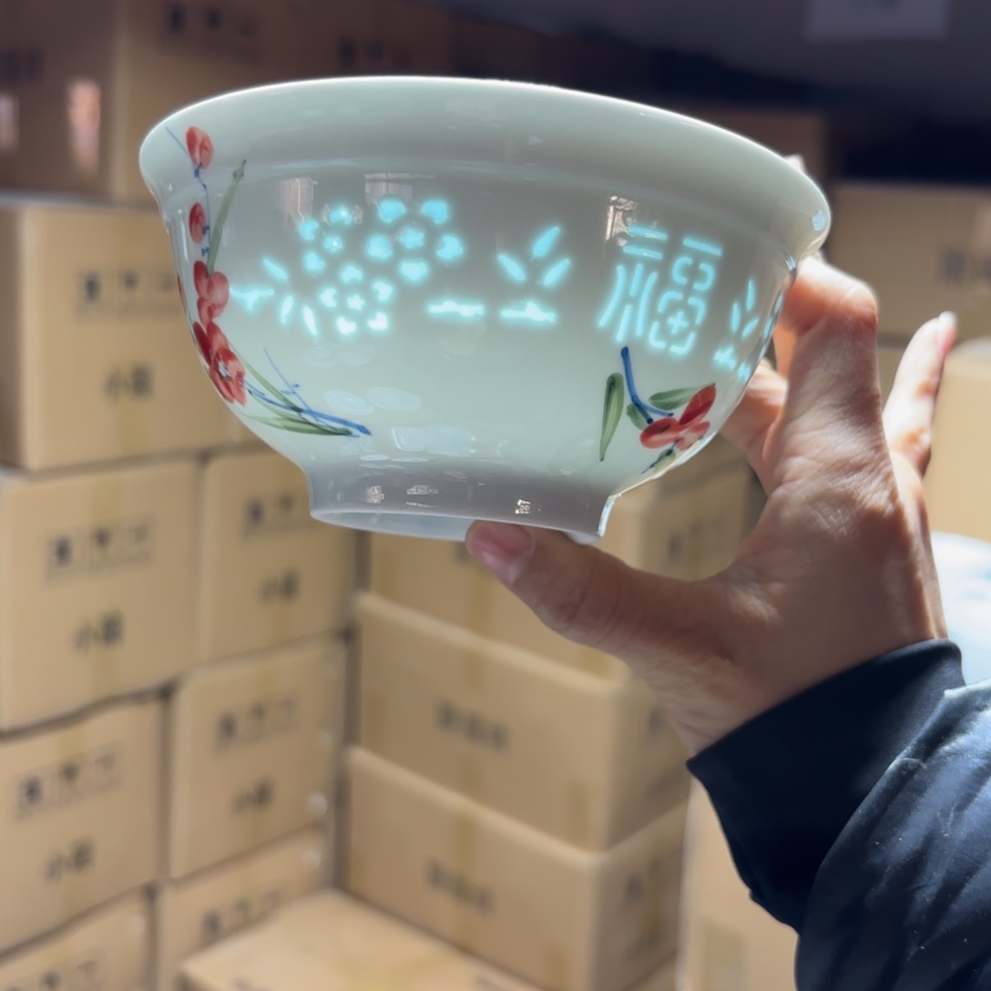 瓷碗景德镇陶瓷两只好的