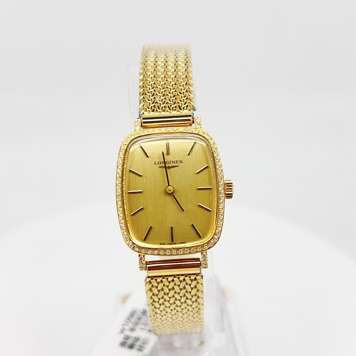 95新 Longines/浪琴 手动机械后钻15*25.5mm/公价32999/w10980
