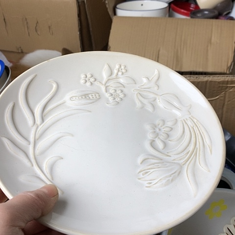 盘陶瓷制品满25拼单发货默认微瑕